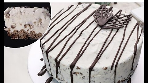 Nutella Crunch Icecream Cake Recipe