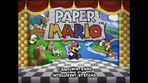 Paper Mario N64 Nintendo Switch Online Playthrough Part 1