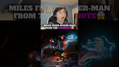 Miles Fights Spider-Man & Frees Him From The Venom Symbiote😱