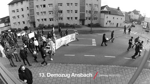 13. Demozug Ansbach Samstag, 05.02.2022