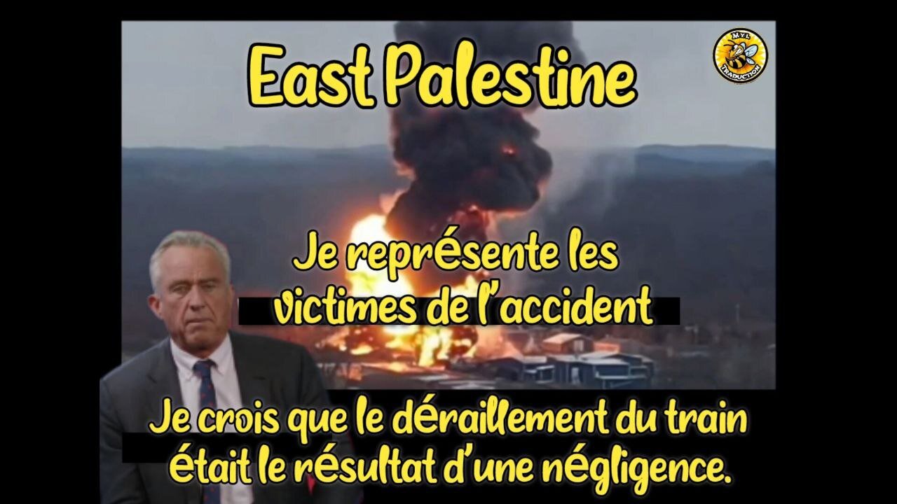 Je représente les victimes de East Palestine, c'était une négligence de l’entreprises.