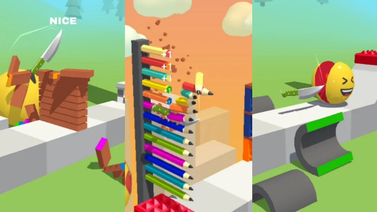 slice it all - gameplay all level android,ios (part 1) #mobilegame