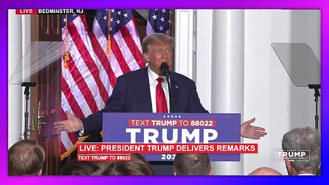 TRUMP - 06-13-23 PRESIDENT TRUMP DELIVERS REMARKS IN BEDMINSTER, NJ (FULL)