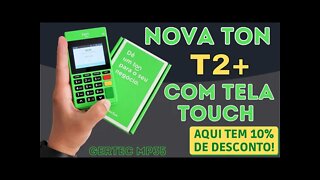 Nova Ton T2 MP35 com tela Touch-screen, Chip 3G grátis e Wi-Fi (Escolha Ton Ultra)