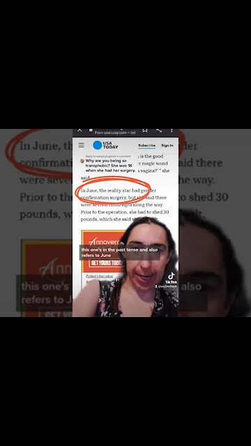 Jazz Jennings was not 18 when he had his first "bottom surgery."