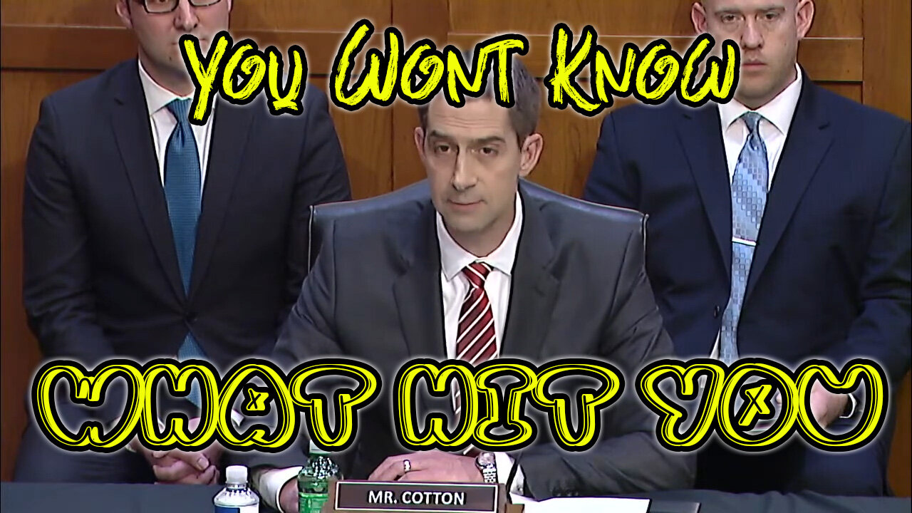 Senator Cotton Questions SCOTUS Nominee Ketanji Brown Jackson