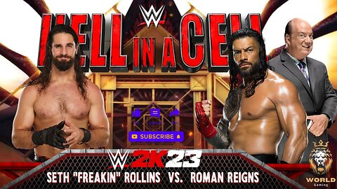 WWE2K23 Seth Rollins vs Roman Reigns