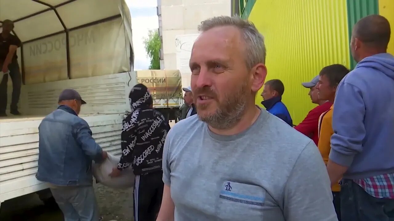 Харьковская область: местный житель о российской гумпомощи