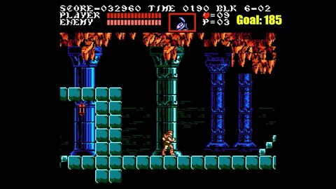 Castlevania 3(Japan) NES: Underground Catacombs Perfect Speed Run