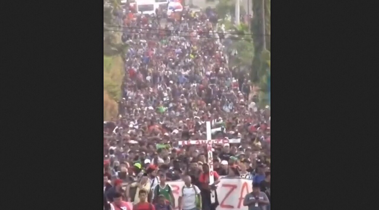 Record numbers of invaders heading towards the US southern border