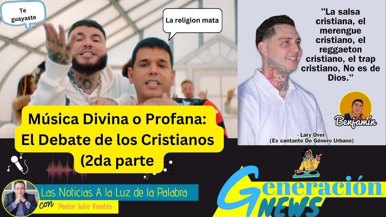 La musica divina o profana El dabate de los cristianos (2da parte)