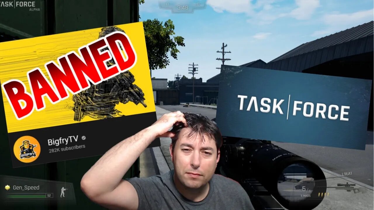 Task Force Indie Game Bans Bigfry TV | The Most Epic Own On Steam