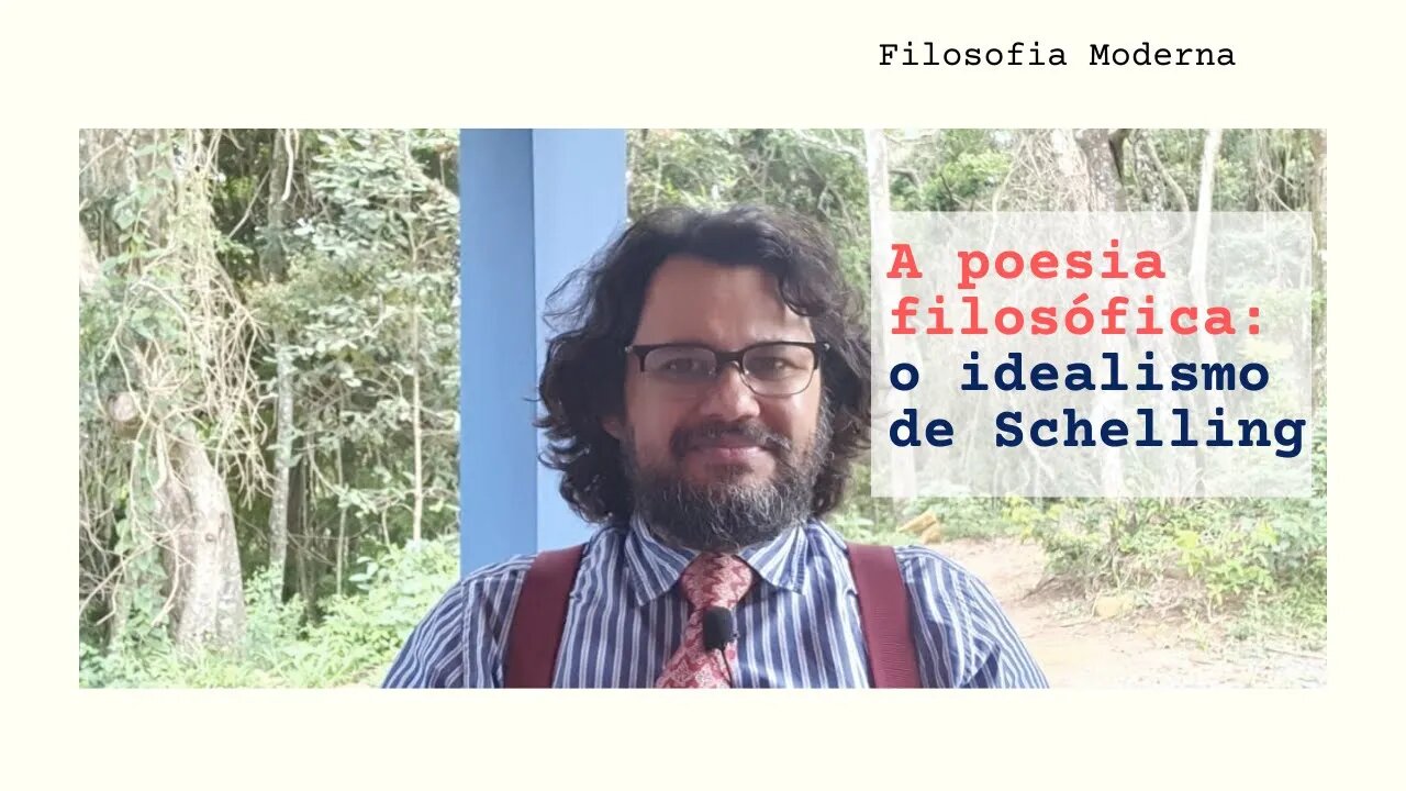 A poesia filosófica: o idealismo de Schelling