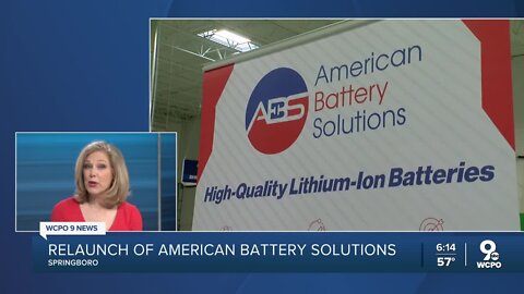 Relaunch of American Battery Solutions facility in Springboro prompts visit from Gov. DeWine