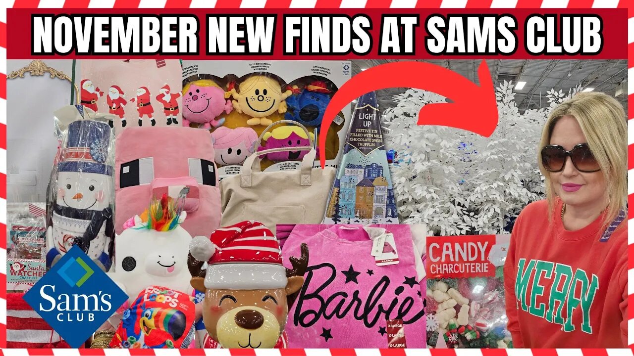 SAM'S CLUB All NEW Christmas 2023 Finds | 6' White Fica Trees | Instant Savings Event | #samsclub