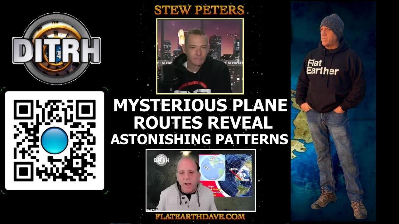 Mysterious Plane Routes Reveal Astonishing Patterns on a Flat Earth - Stew Peters