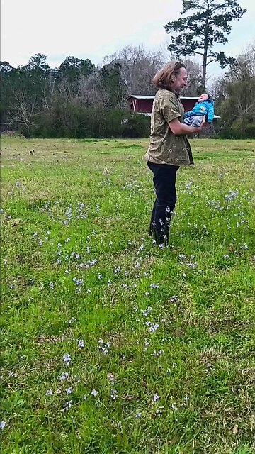 I found a baby in the pasture.