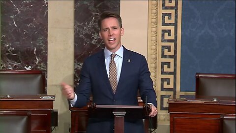 Senator Hawley on his new legislation to increase funding for law enforcement