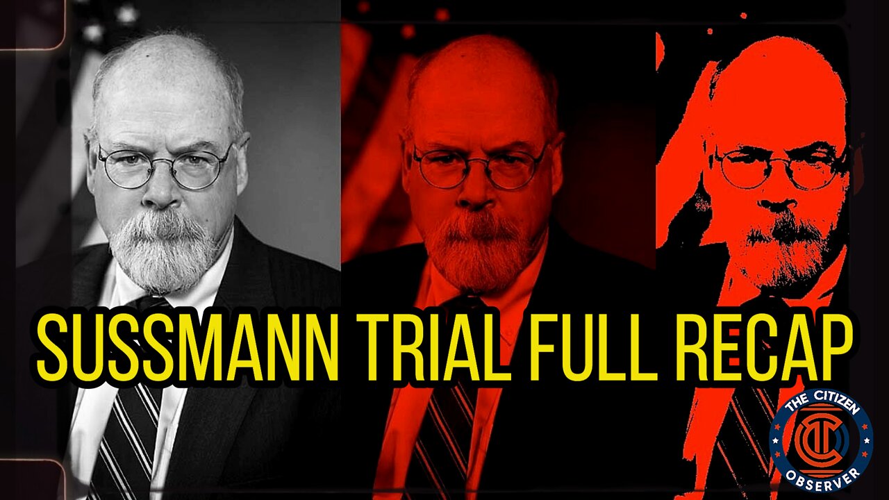 Sussmann Trial Full Recap