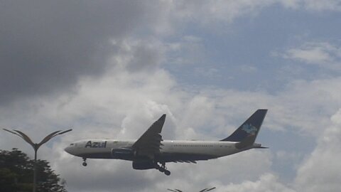 Airbus A330 PR-AIZ vindo de Campinas para Manaus