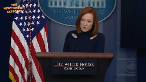 Q: "Are there any lessons learned here on rushing to judgement..?" Psaki: "Including.. Trump."