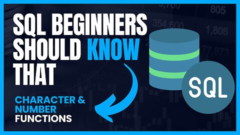 Master SQL Character & Number Functions: Beginner's Guide