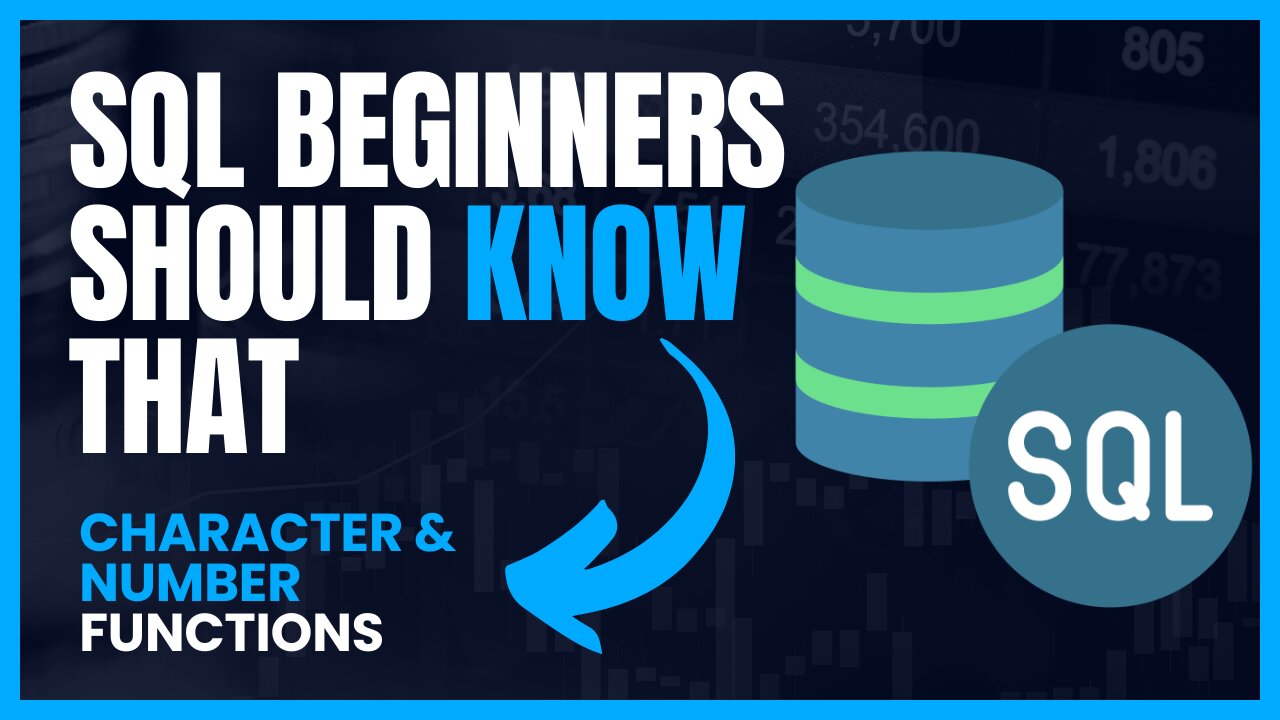 Master SQL Character & Number Functions: Beginner's Guide