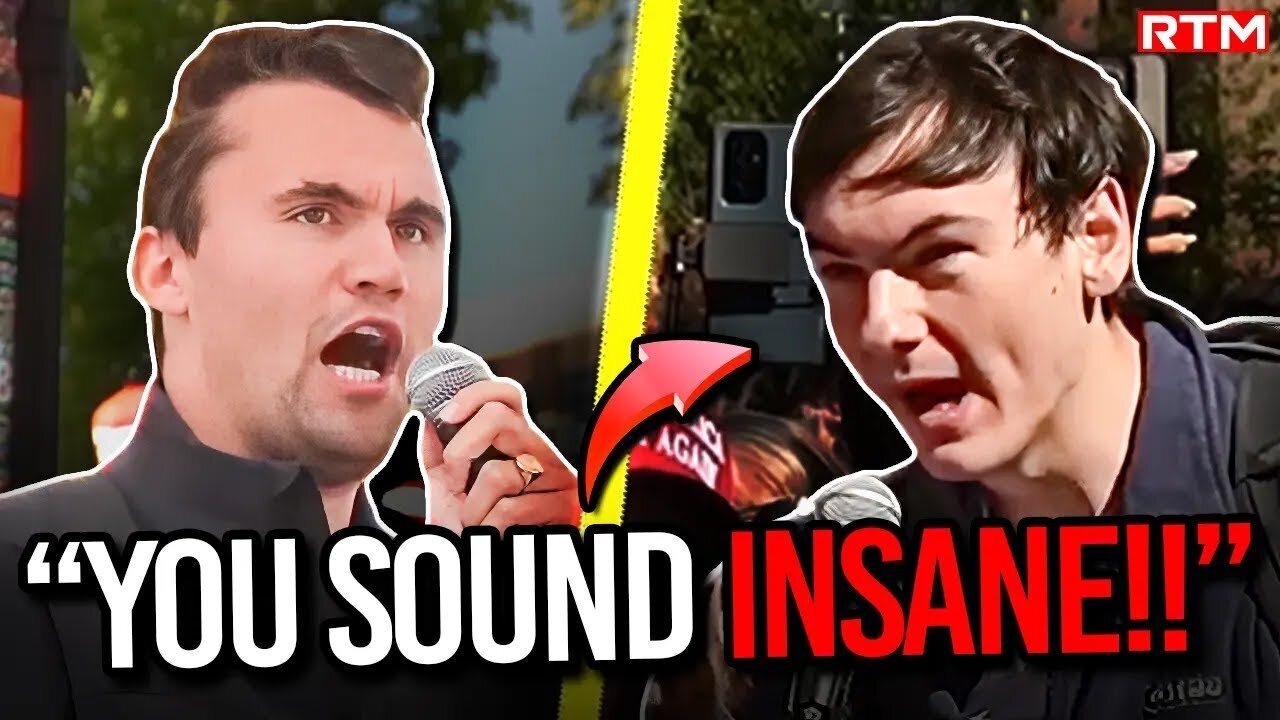 College Leftist's INSTANT REGRET As He Tries To School Charlie Kirk!