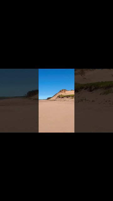 The beach all to ourselves