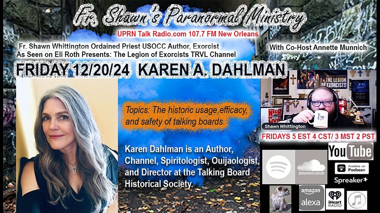 Spiritologist/ Ouijaologist and Channel, "KAREN A. DAHLMAN"!