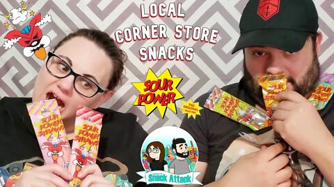 Local Corner Store Snacks: Sour Power Straws