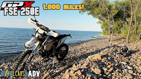 1,000 Mile review of the GPX fse250e - YES it's that good!