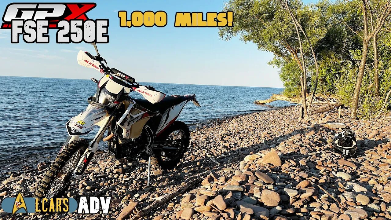 1,000 Mile review of the GPX fse250e - YES it's that good!