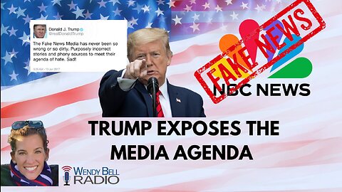 TRUMP EXPOSES THE MEDIA AGENDA