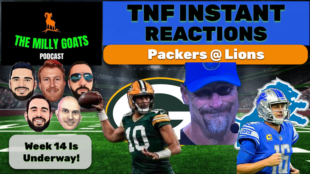 Lions and Packers Instant Reaction, Who is the Juggernaut?