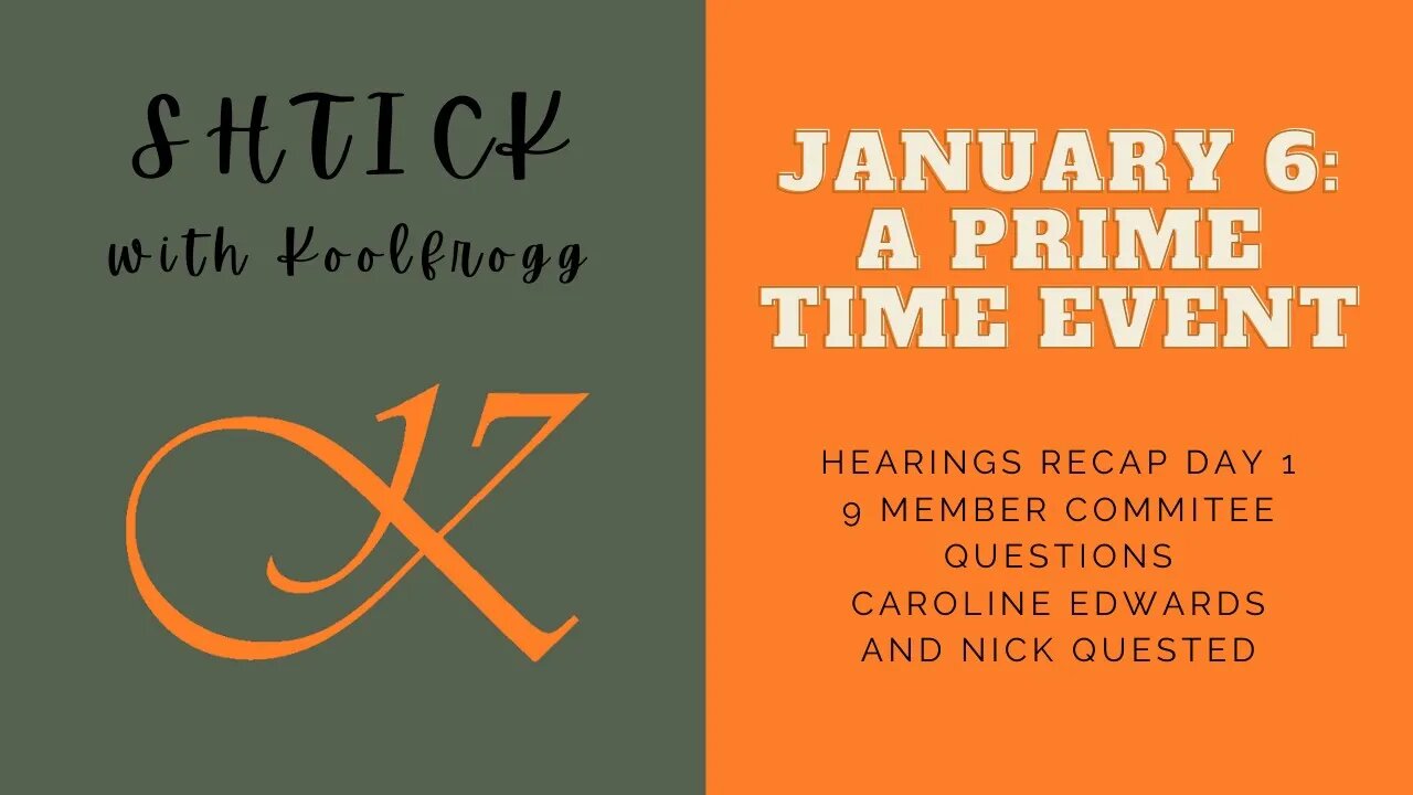 January 6: A Prime Time Event!