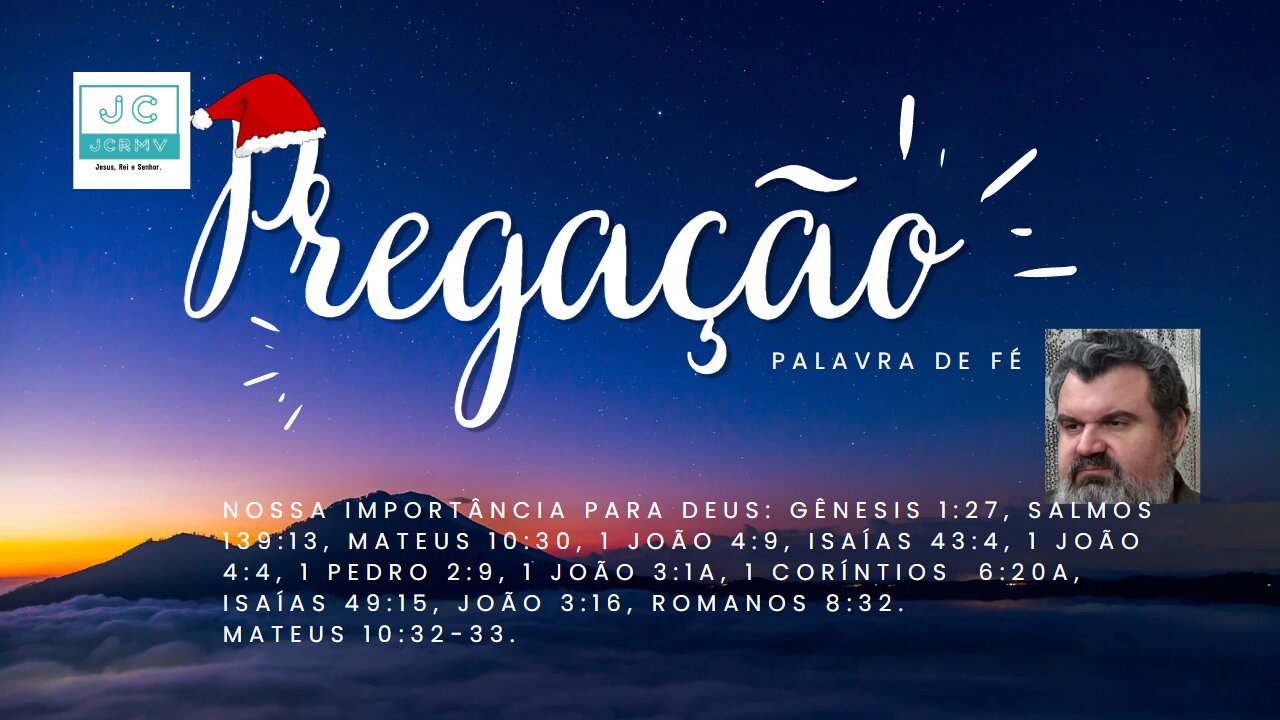 Sou importante para Deus - 25/12/2022