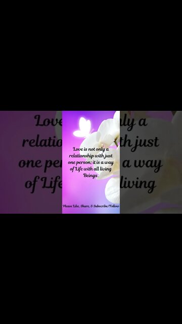 Love - A Way of Life