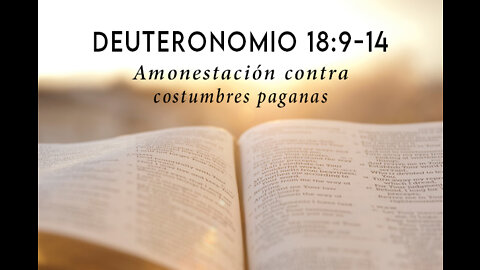 Deuteronomio 18:9-14