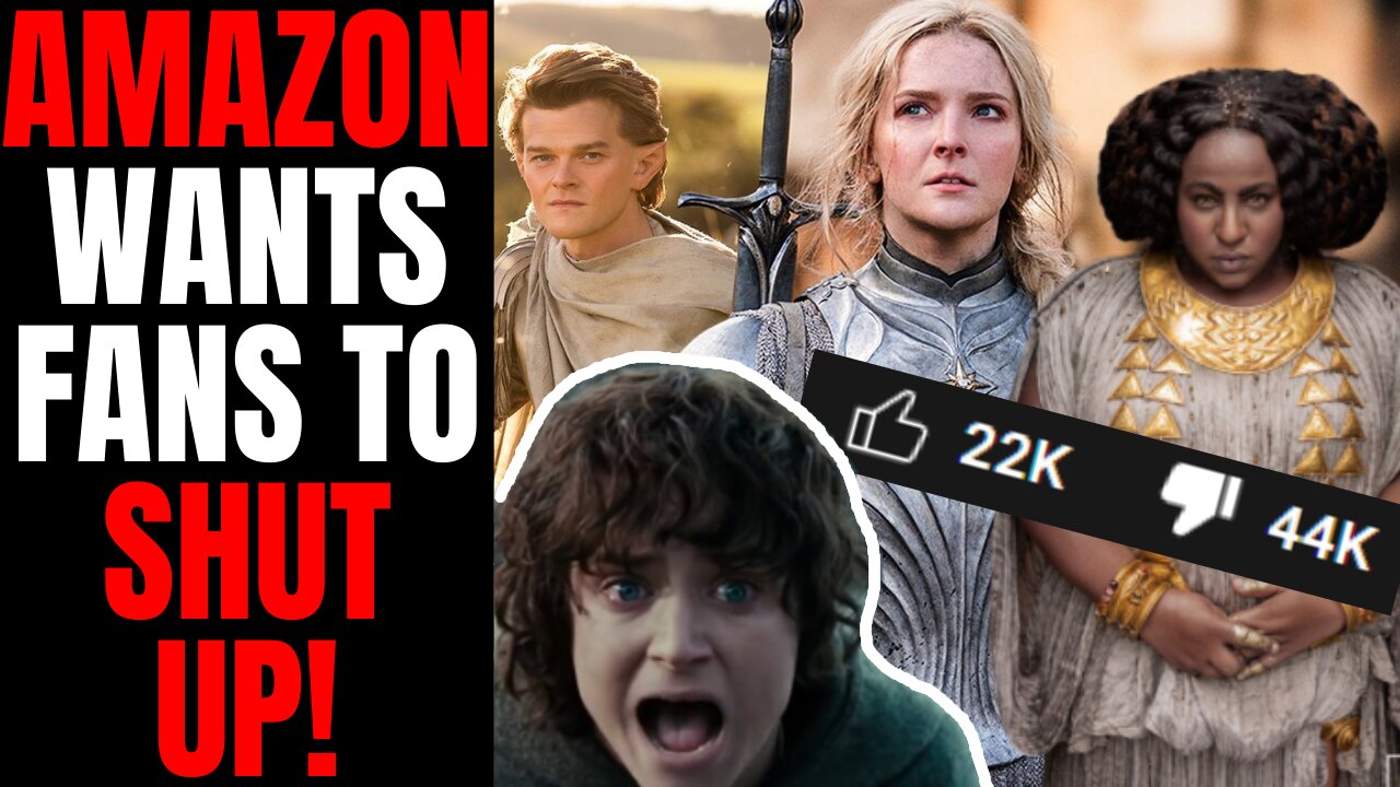 Amazon Is DESPERATE To Silence Lord Of The Rings Fans! | MASSIVE Backlash To Rings Of Power Series