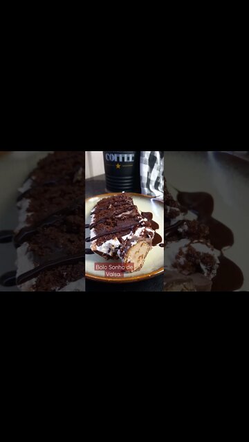 Bolo Sonho de Valsa! #bolodechocolate #sonhodevalsa #ganache #chantininho #tortasdevitrine