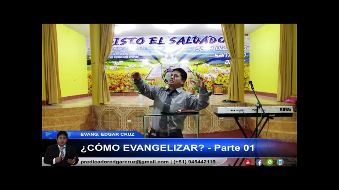 ¿Cómo Evangelizar? - Parte 01 - EDGAR CRUZ MINISTRIES