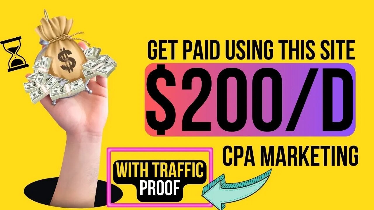 Get Paid $200+ Daily By Using This Site, CPA Marketing Tutorial, Promote CPA Offers for Free