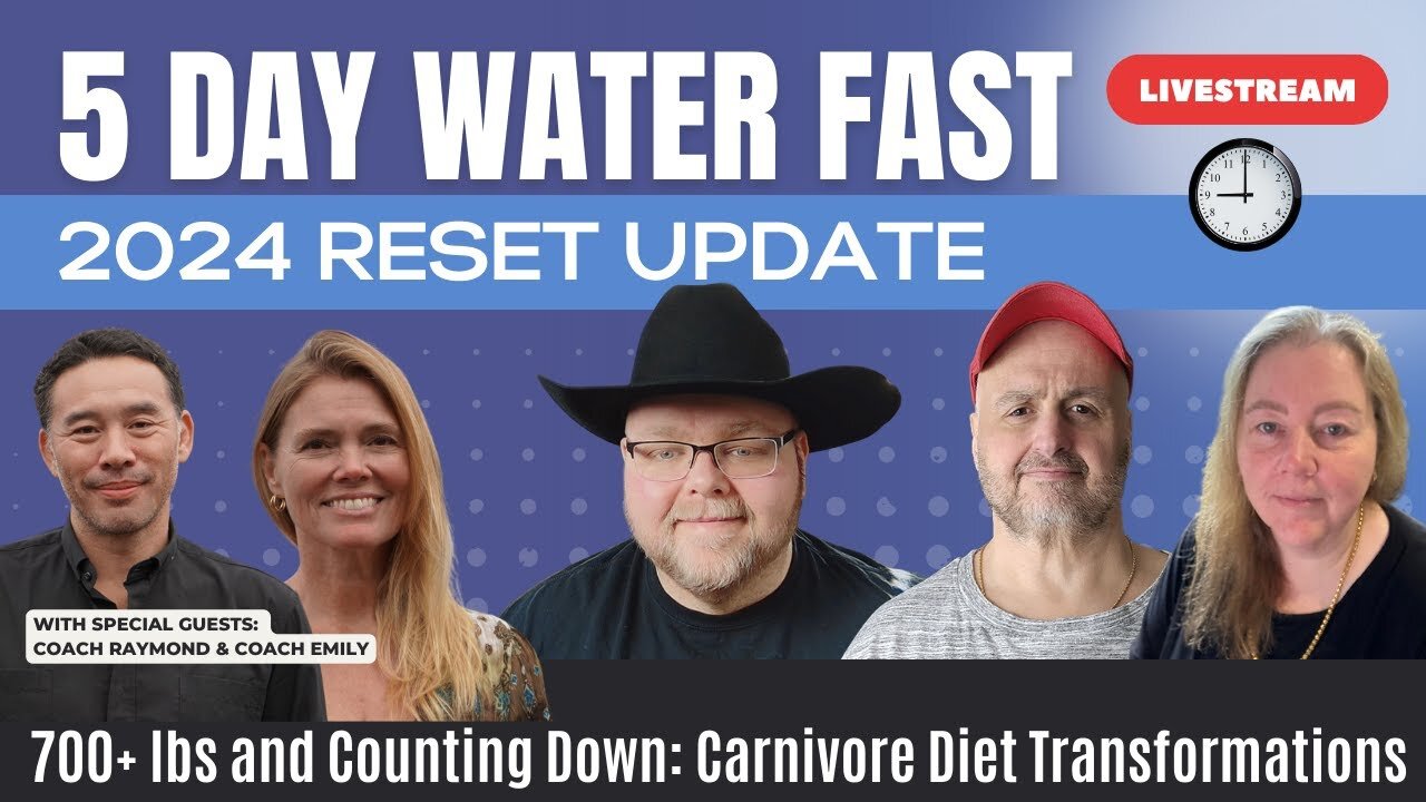 5 Day Water Fast: 2024 Reset Challenge UPDATE