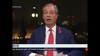 Nigel Farage reacts to RNLI crew getting kicked out of a hotel to house migrants