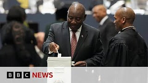 South Africa set to re-elect Cyril Ramaphosaafter opposition parties agree unity deal | BBC News