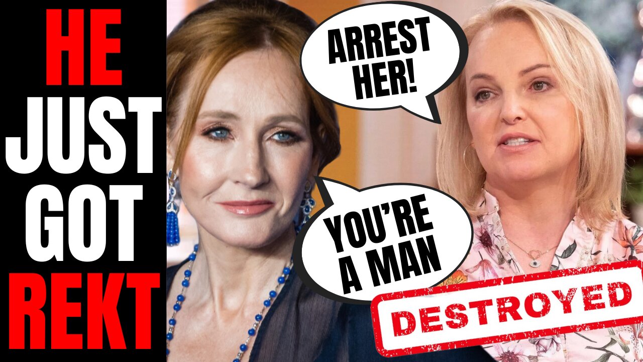 Woke Transgender Activist DESTROYED By JK Rowling | Police REFUSE To Arrest Her Over PRONOUNS