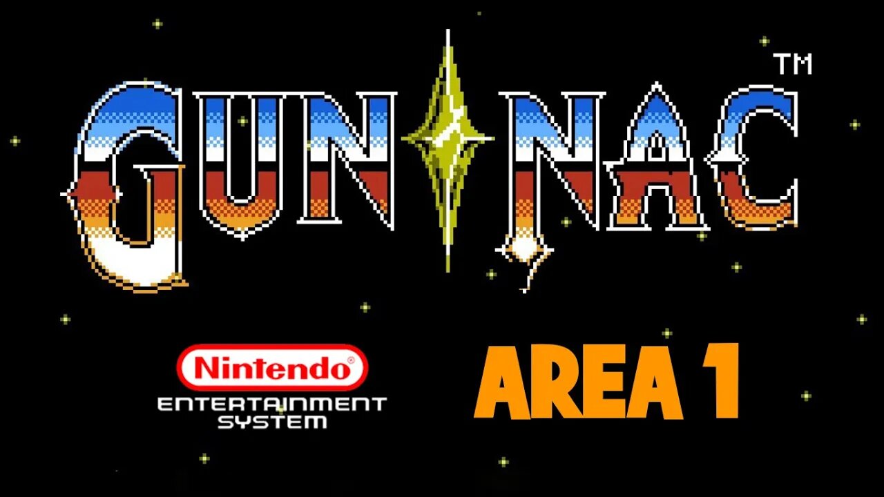 Gun Nac - NES / Area 1