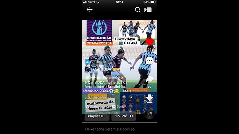 Brasileiro feminino Women 2023 FERROVIARIA 2 x 0 CEARA - rodada 8