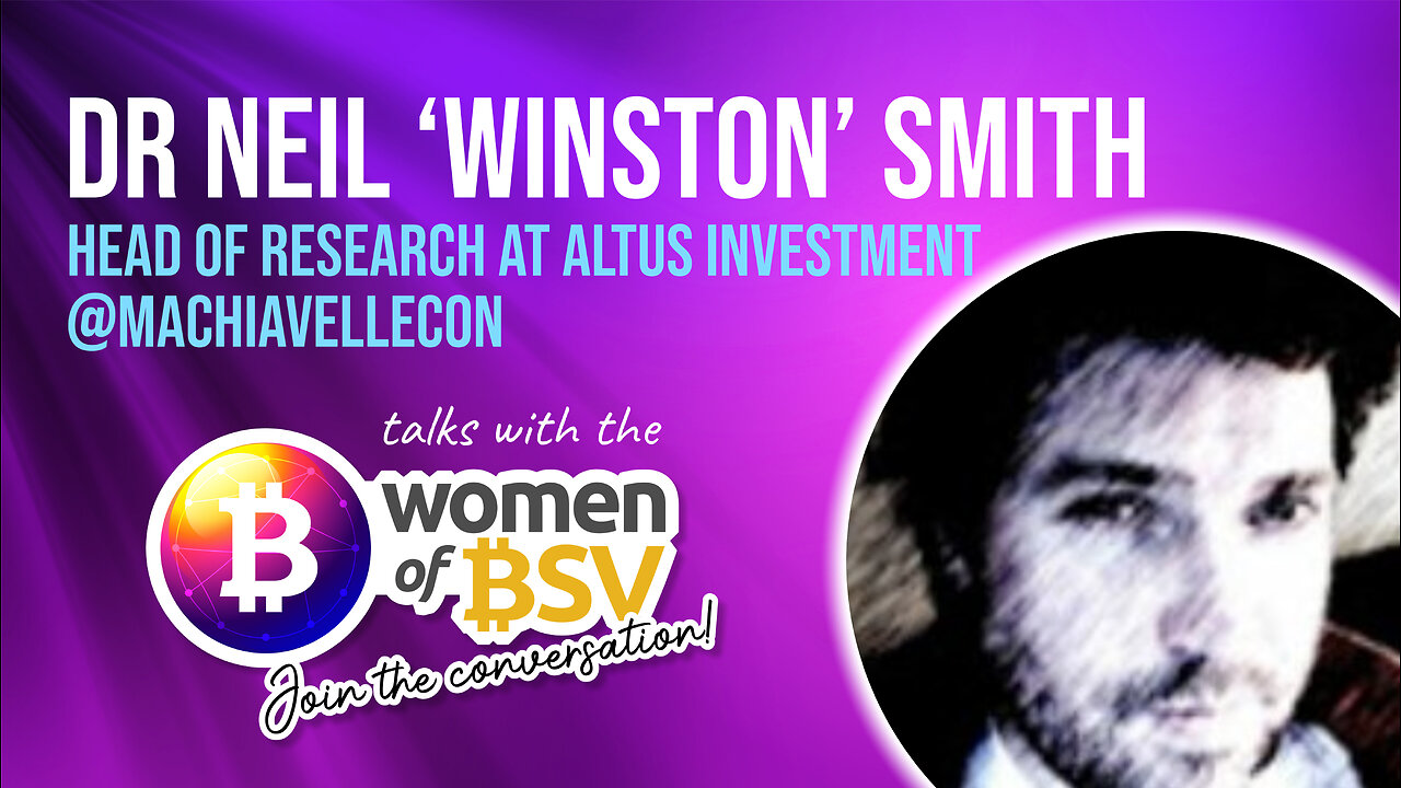 Dr Neil Smith - Economist, Director & Head of Research - Altus Investment Mgmt - WoBSV Conv. #68